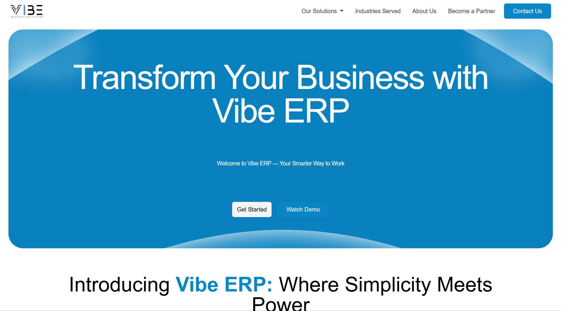 Vibe Solutions